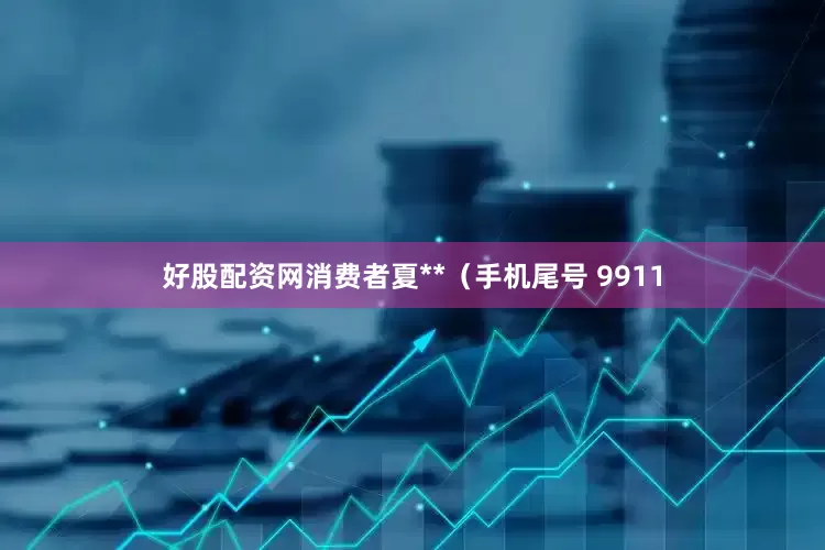 好股配资网消费者夏**（手机尾号 9911