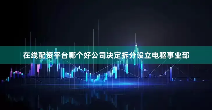 在线配资平台哪个好公司决定拆分设立电驱事业部
