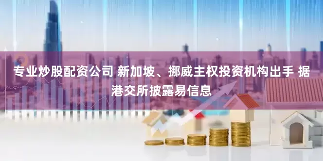 专业炒股配资公司 新加坡、挪威主权投资机构出手 据港交所披露易信息